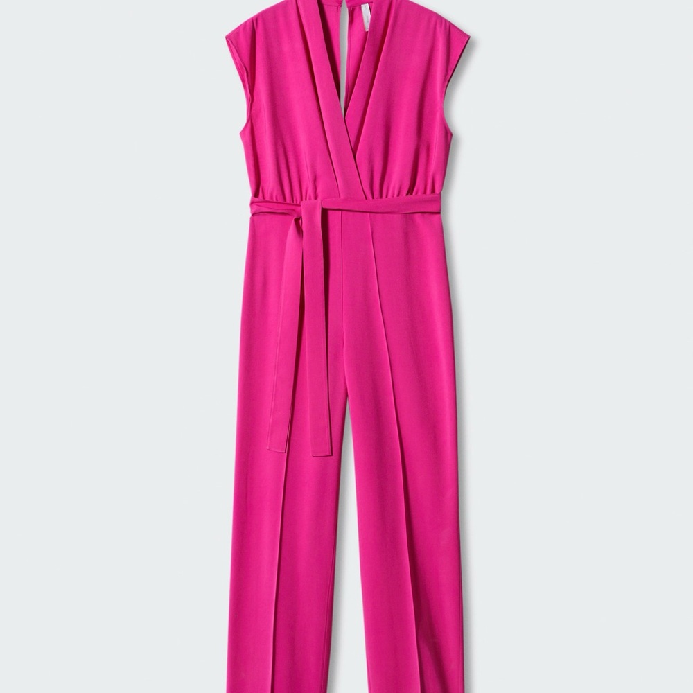 Bow long jumpsuit